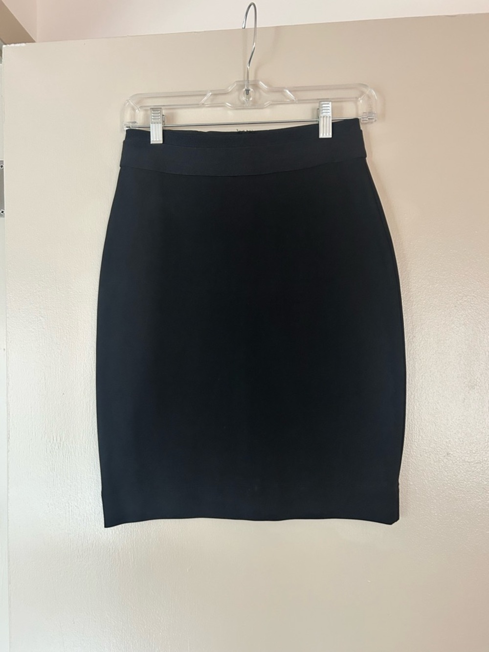 Like New BCBG Black Pencil Skirt